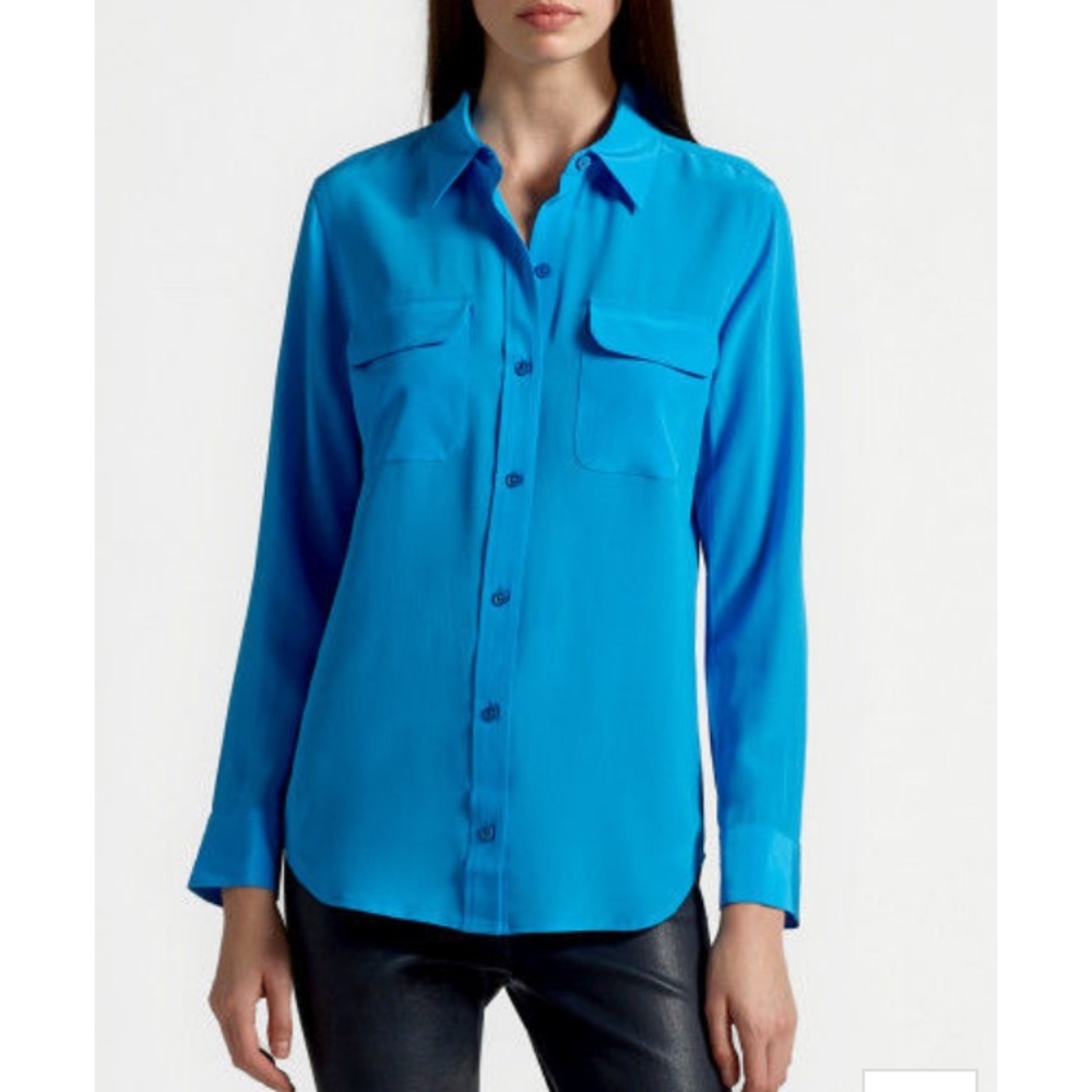 Equipment Signature Silk shirt Medium